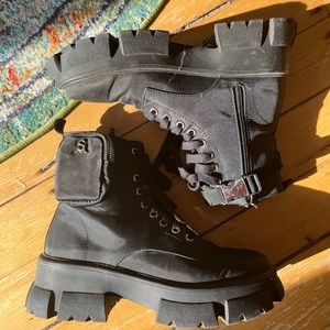 Steve Madden Thora black boots